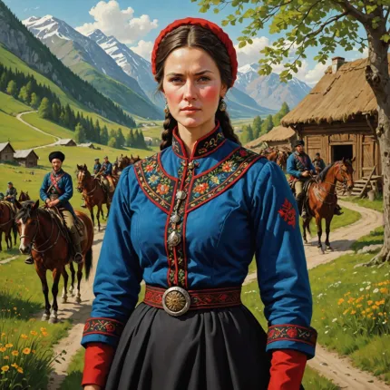 Донская казачка: внешность и традиции