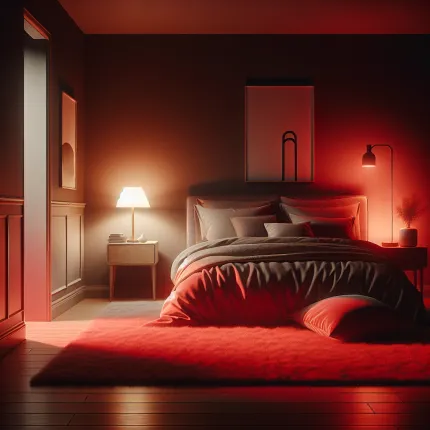Красный свет для сна: Влияние и преимущества